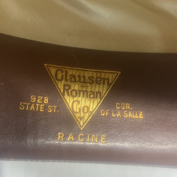 Mallory Aristocrat Vintage Black Wool Bowler Hat Steampunk  Size 6 7/8 HT4332 - Picture 8 of 10